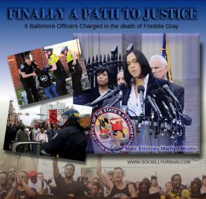 Maryland State Attorney Marilyn Mosley charges 6 officers with the death of Freddie Gray