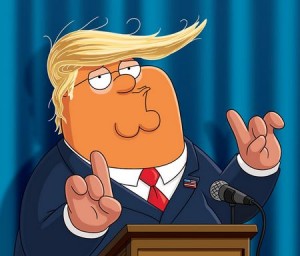 Family Guy as Donald Trump